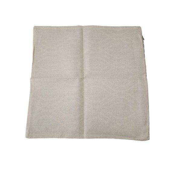 Set of 3 Cozy Polyester Throw Pillow Covers Dusty Blue/Gray 15.5" x 15.5" w/zipp - Picture 7 of 12